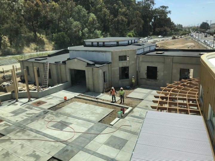 Veterans Village, veterans affordable housing, site grading stage — VMWP