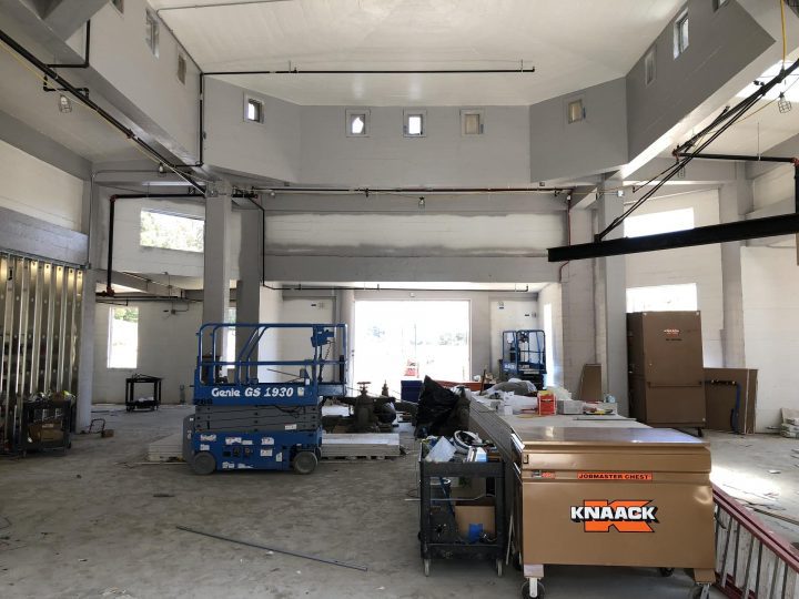 Veterans Village, veterans affordable housing, interior construction stage — VMWP