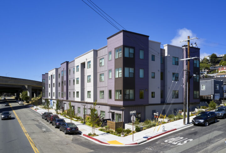 VMWP, Verana Hill, east bay affordable housing, corner shot — Photography: Ken Gutmaker