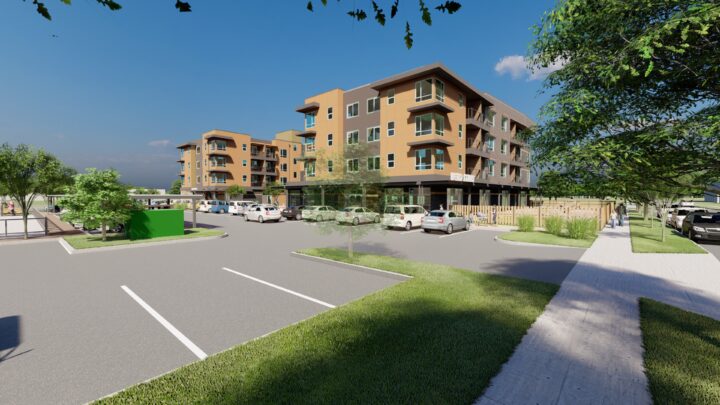 VMWP-Maiker_Uplands-Verrbena-affordable "IDD Housing"-four story building — Image: VMWP