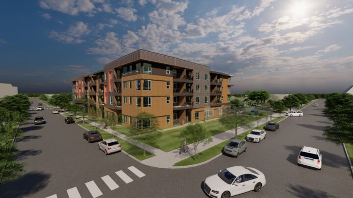 VMWP-Maiker_Uplands-Verrbena-affordable "IDD Housing" balconies at every unit — Image: VMWP
