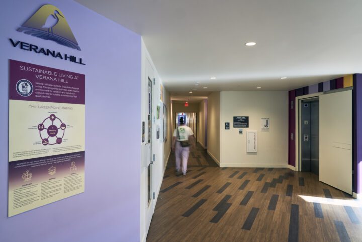 VMWP, Verana Hill, east bay affordable housing, sustainability sign — Photography: Ken Gutmaker
