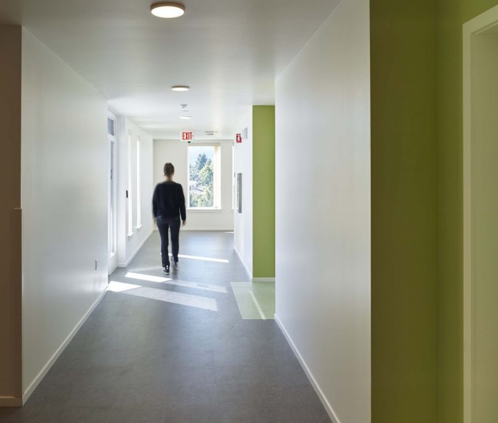 Eagle Park, veterans affordable housing, residential corridor — Photography: Ken Gutmaker