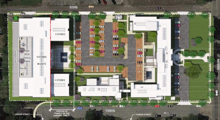 adaptive re-use hospital to affordable housing site plan — VMWP