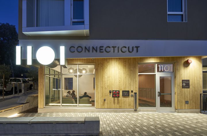 VMWP 1101 Connecticut affordable housing, Architect, San Francisco, entry — http://www.keithbakerphotography.com/