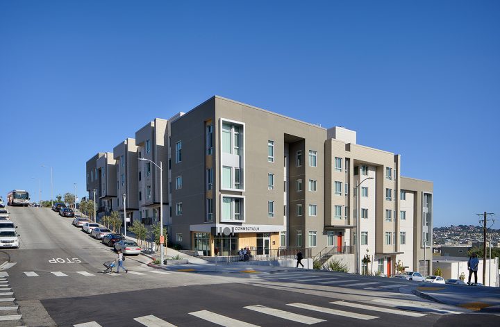 VMWP 1101 Connecticut affordable housing, Architect, San Francisco, day corner shot — http://www.keithbakerphotography.com/