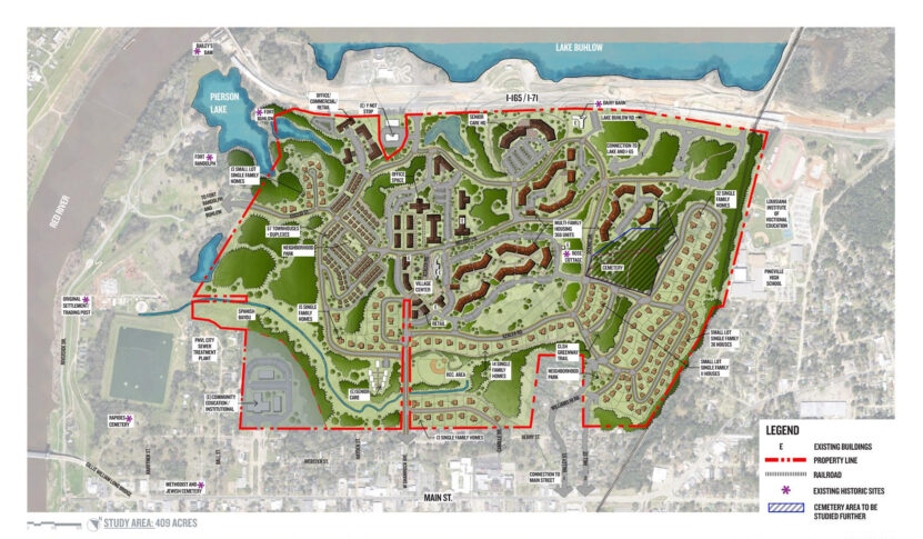 VMWP Urban Design Master plan CLSH Pineville<br /><small></small>