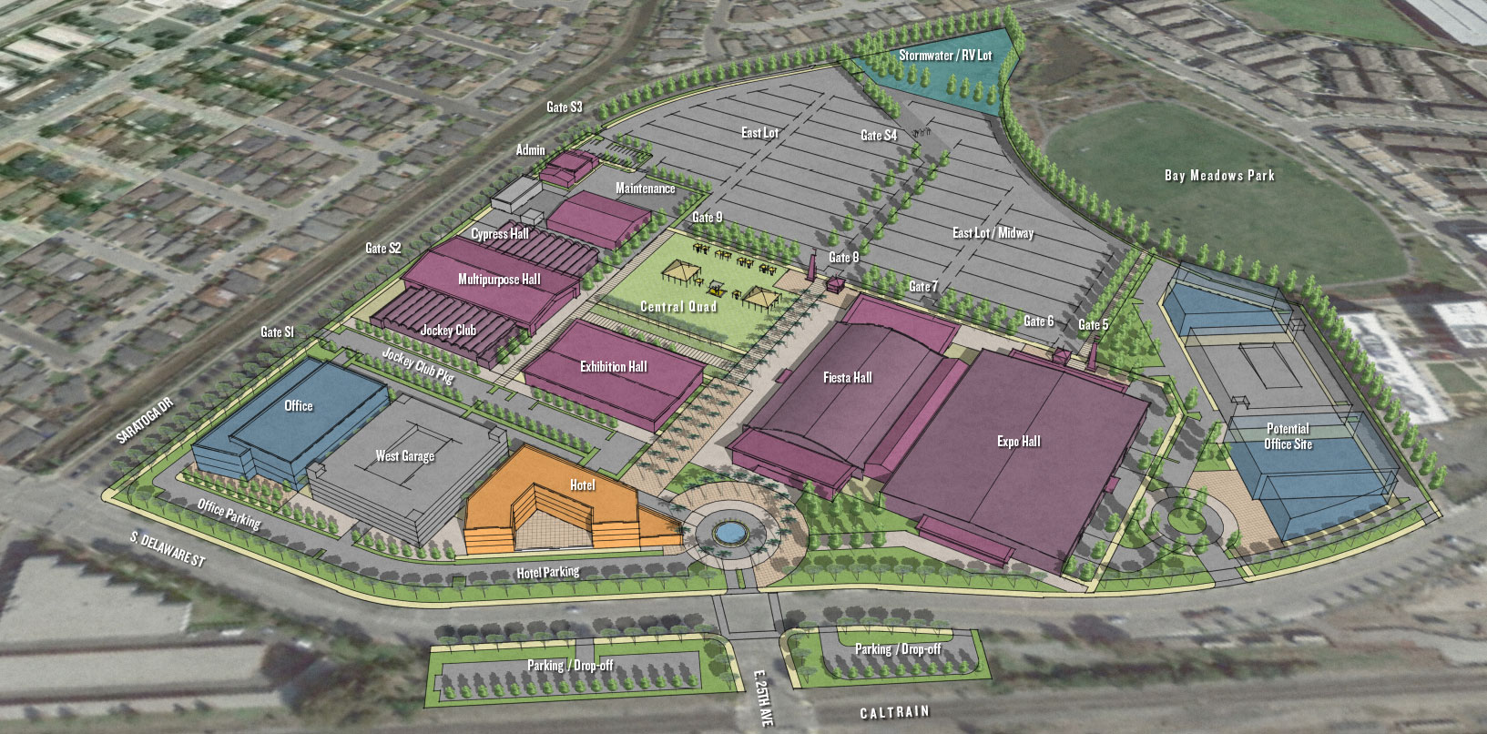 San Mateo County Event Center Vision Plan Van Meter Williams Pollack LLP