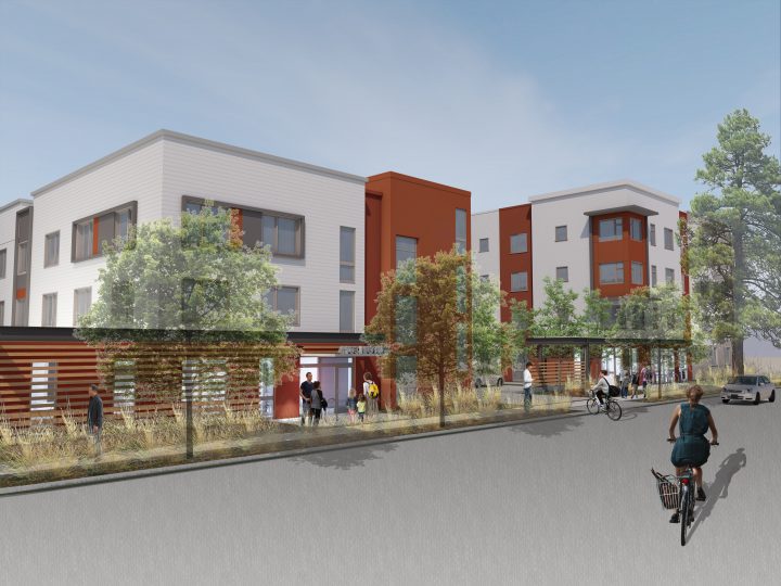 VMWP-Bell-Street-affordable_housing-motel_conversion-supportive-homeless-reuse-Resources for community Development-rendering — Image: VMWP