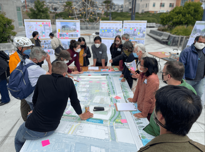 VMWP Balboa Reservoir Urban Design Master Plan community outreach — Credit: Pyatok