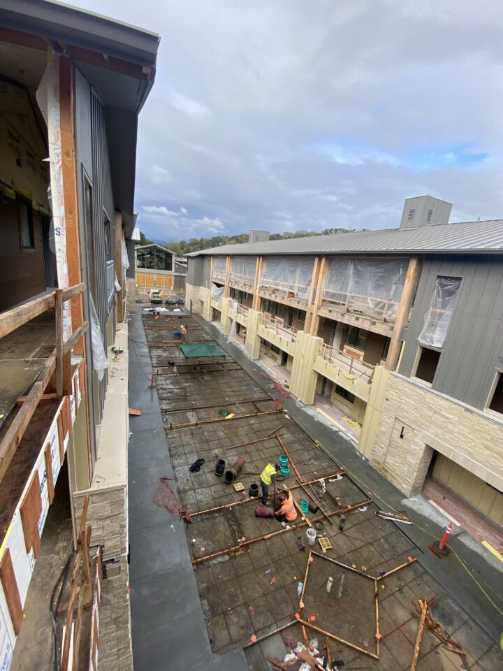 Bowman Place-VMWP-North_Village-affordable_housing-workforce_housing-exterior corridor — Image: VMWP