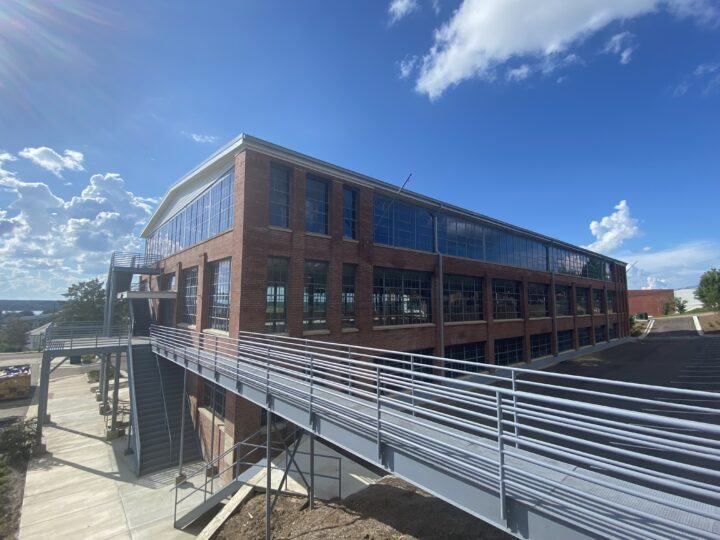 Mississippi Center for Innovation and Technology, adaptive reuse, accessible ramp approach — VMWP