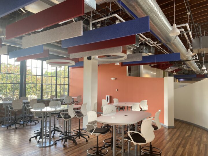 Mississippi Center for Innovation and Technology, adaptive reuse, employee break area — VMWP