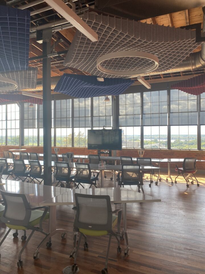 Mississippi Center for Innovation and Technology, adaptive reuse, collaborative meeting space — VMWP
