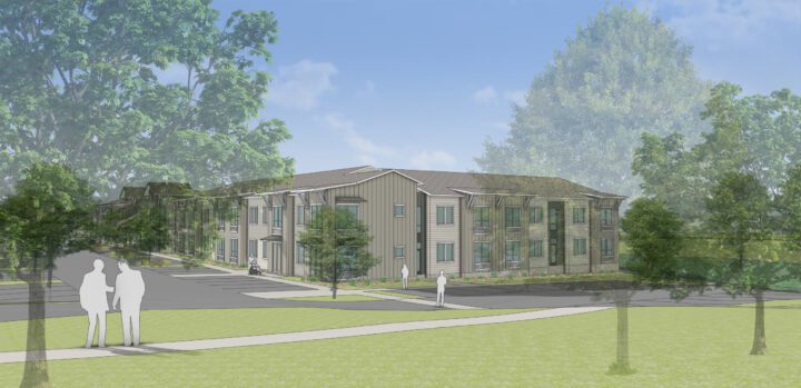 VMWP Southeast Santa Rosa Affordable Senior Housing residential to open space — Image: VMWP