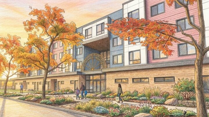 4745 North Federal, Affordable Housing Architect, Entry — VMWP
