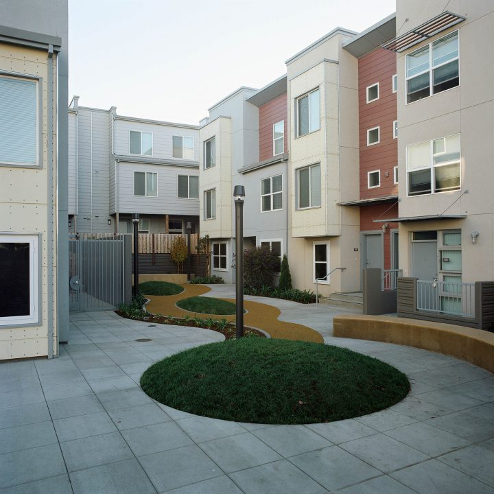 circular garden supportive housing