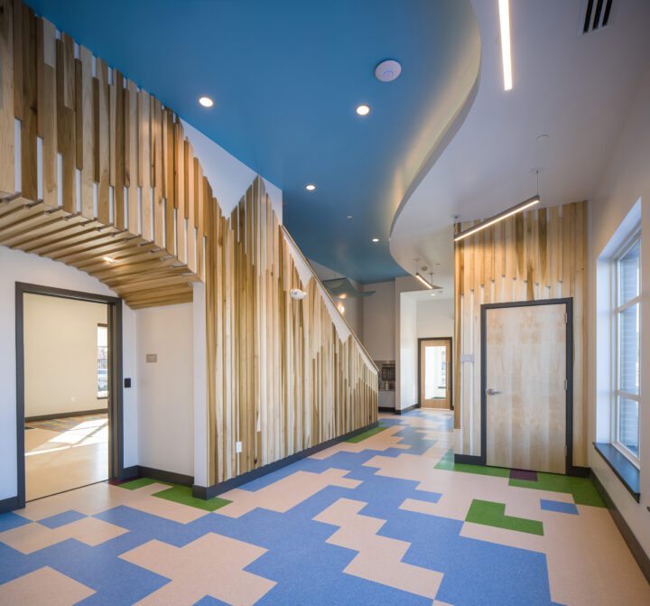 VMWP-Ascent_on_Hover-affordable_housing with childcare ECE entry — Photography: Matt Staver