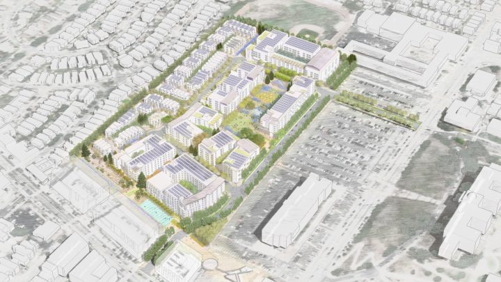 VMWP Balboa Reservoir Urban Design Master Plan aerial