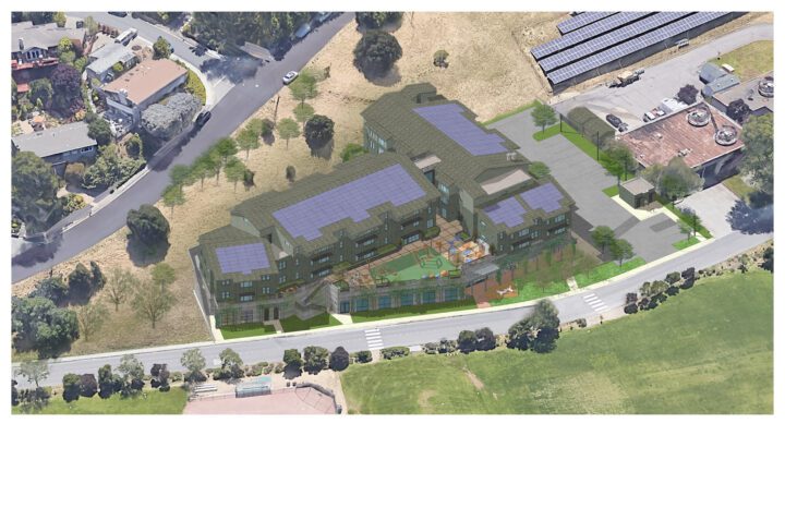 Bayfront Terrace at Hamilton Drive VMWP affordable housing aerial — Image: VMWP