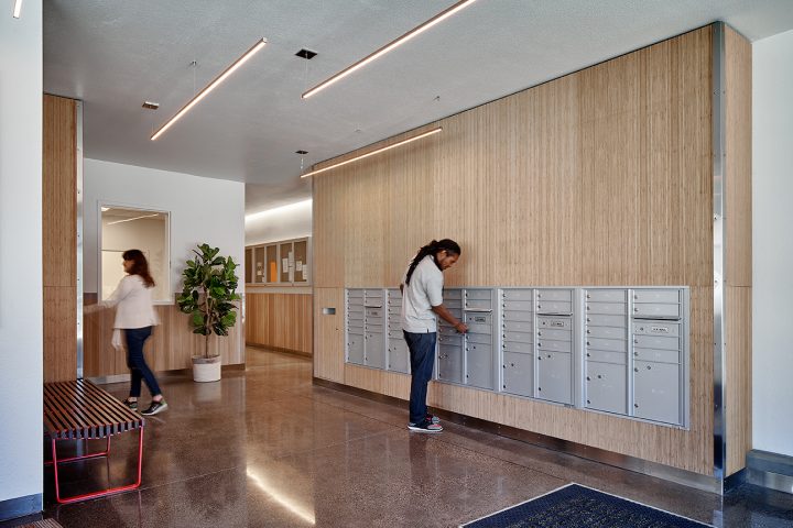 VMWP 1101 Connecticut affordable housing, Architect, San Francisco, mailboxes — http://www.keithbakerphotography.com/
