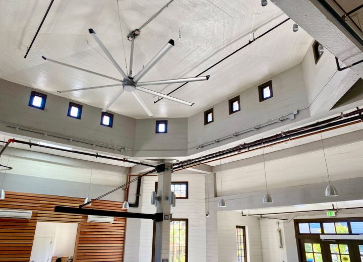 Veterans Village, veterans affordable housing, vaulted community room — VMWP