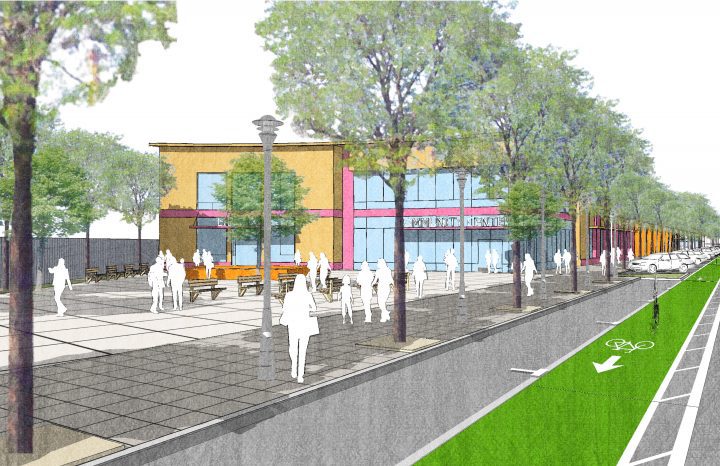 VMWP Middlefield Junction Urban Design Community Center — Image: VMWP