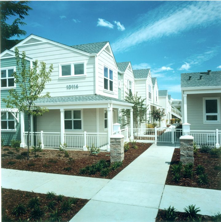 VMWP, Community Services & Family Housing, affordable housing, between buildings