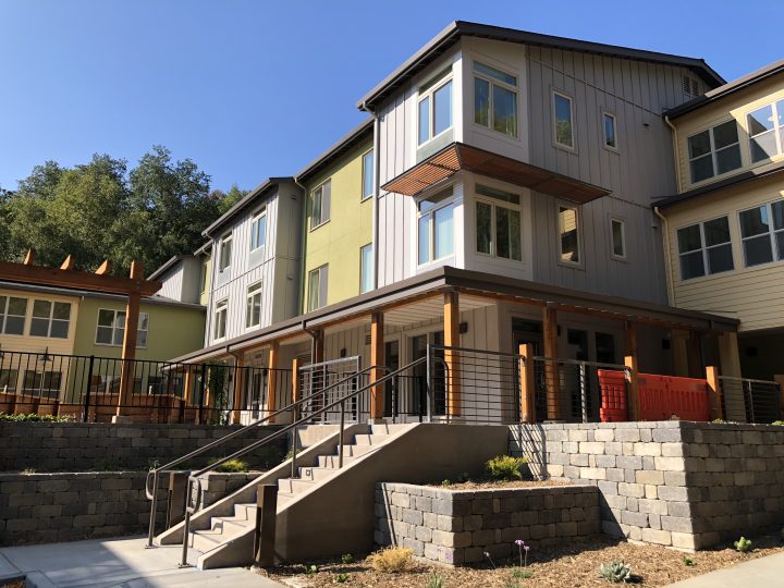 Victory Village, senior housing, accessible entry walkway — VMWP