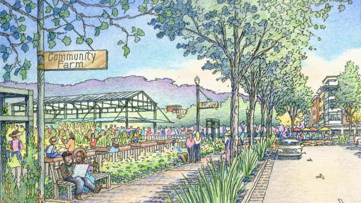 San Francisco Master Plan, Sunnydale HOPE SF, Visitacion Valley — Artwork: Jeffrey Michael George
