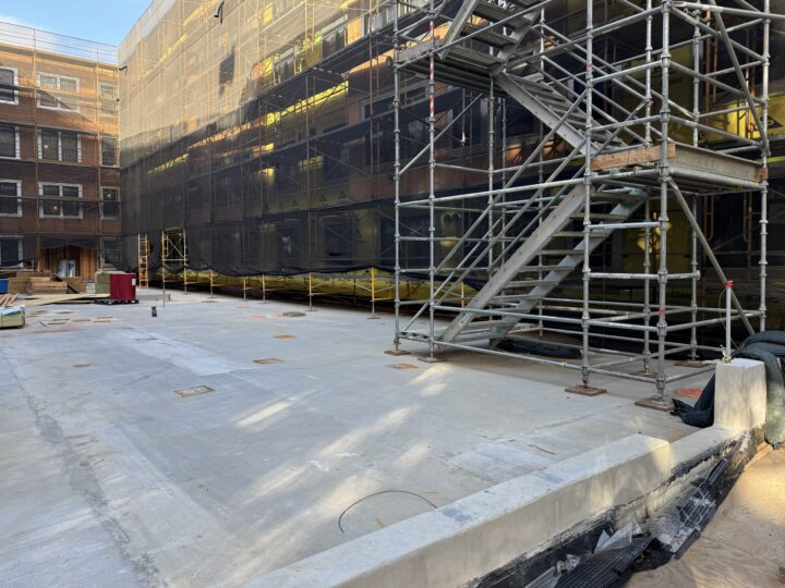 VMWP, Sunnydale, Luca, Block 9, affordable housing Architect, San Francisco, concrete pour — VMWP
