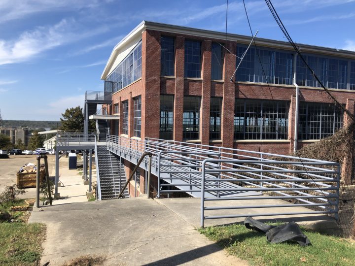 Mississippi Center for Innovation and Technology, adaptive reuse, accessible entrance ramp — VMWP
