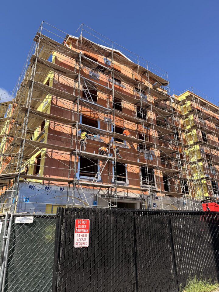 VMWP, Cherry Street, Affordable Family Housing, ready for finishes — Image: VMWP