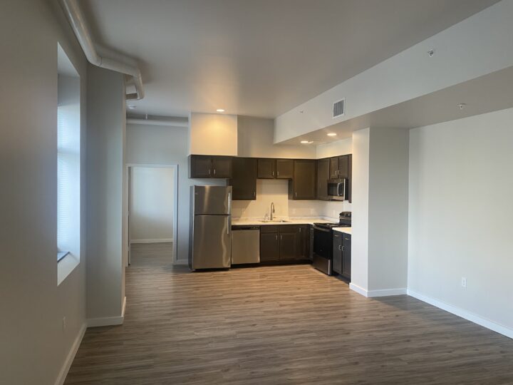 St. Elizabeth's Place adaptive re-use hospital to affordable housing VMWP empty unit — VMWP