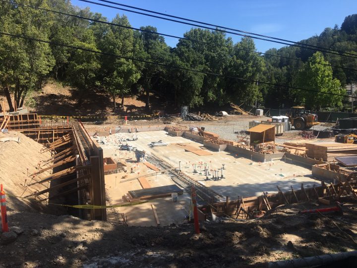 Victory Village, senior housing, foundation slab preparation — VMWP