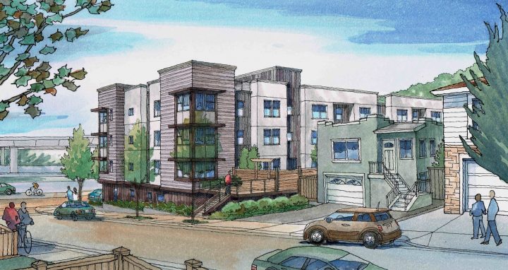 VMWP, Verana Hill, east bay affordable housing, side illustration — Illustration: Jeffrey Michael George