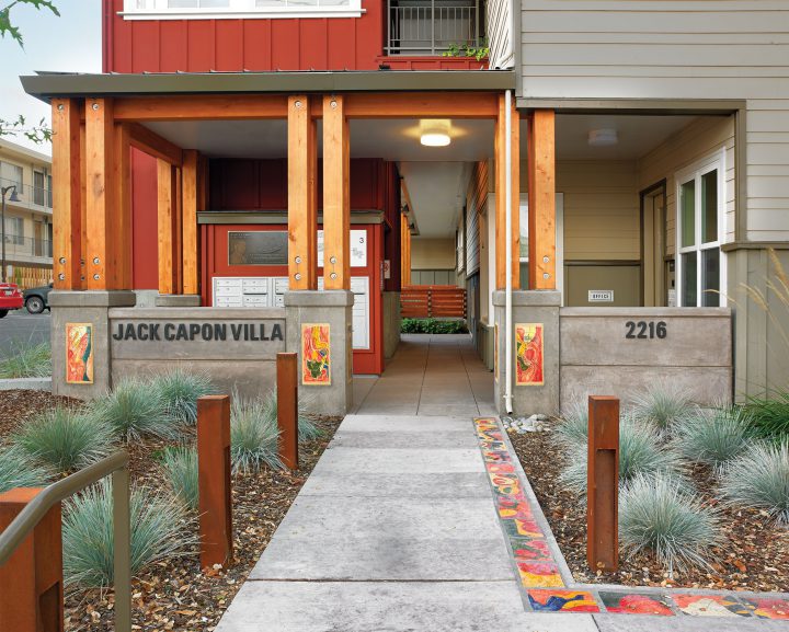 VMWP Special Needs Housing Jack Capon Villa entry — Photo: Keith Baker
