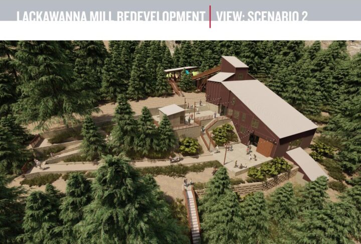 Lackawanna Mill Redevelopment, adaptive re-use, development scenario two — VMWP