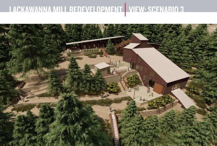 Lackawanna Mill Redevelopment, adaptive re-use, development scenario three — VMWP
