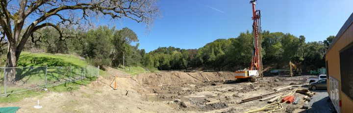 Victory Village, senior housing, site excavation stage — VMWP