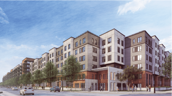 TollBrothers-VMWP-Urban_Design-Moonlite_Center-strip mall conversion condominium building — VMWP