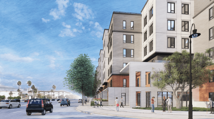 TollBrothers-VMWP-Urban_Design-Moonlite_Center-strip mall conversion building scale transition — VMWP