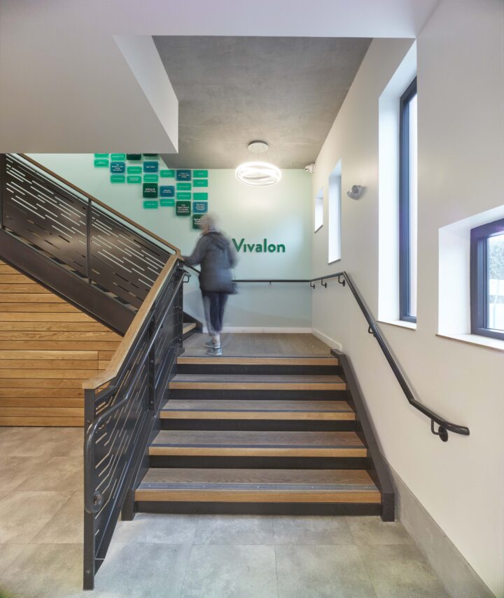 VMWP-Vivalon-affordable_housing-senior_housing-stairway — Photography: Ken Gutmaker