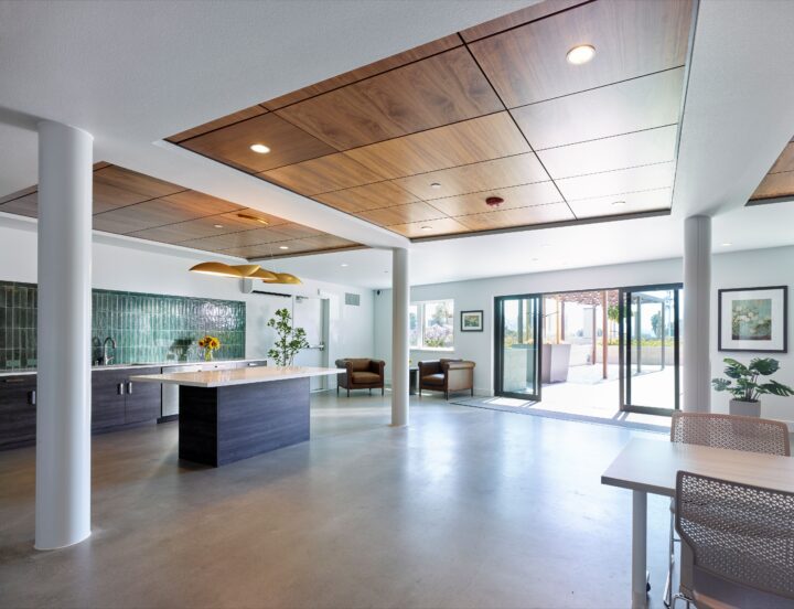 Timber Senior Apartments, affordable senior housing, Newark, California, community room — Image: © Ken Gutmaker