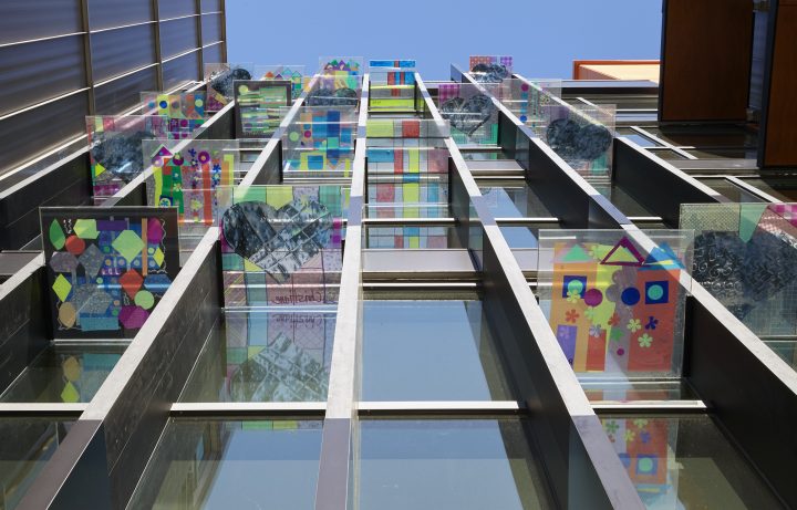 Luna Vista, 950 El Camino Real, LEED Platinum, Affordable Housing, VMWP, Supportive Housing, art detail — https://www.kengutmaker.com/
