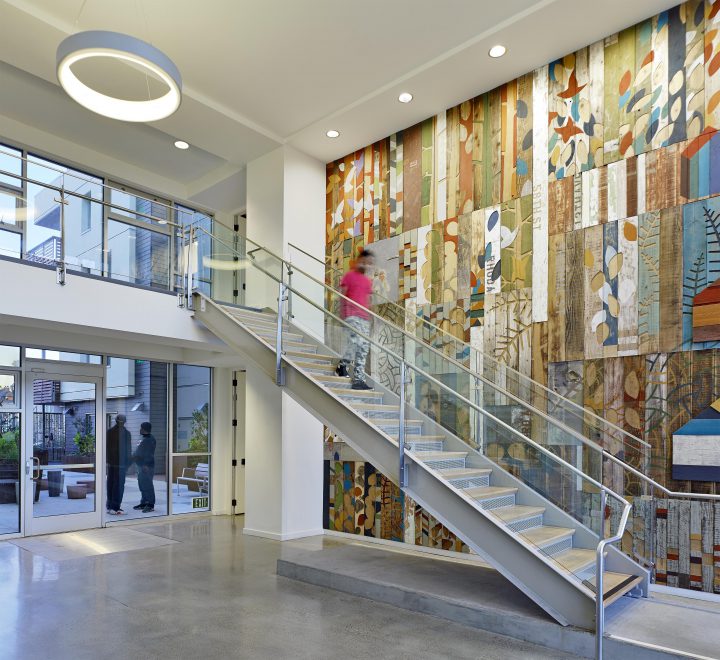 VMWP, Mural, Family Housing, Affordable Housing — Artwork: Martin Webb www.martinwebbart.com