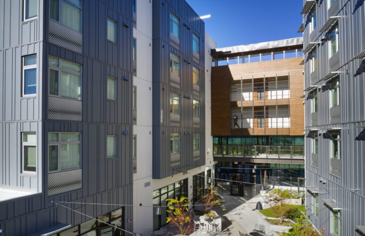 VMWP, Vitalia, Bascom, Affordable Housing, Health Wellness Design, courtyard landscaping — Photography: Ken Gutmaker