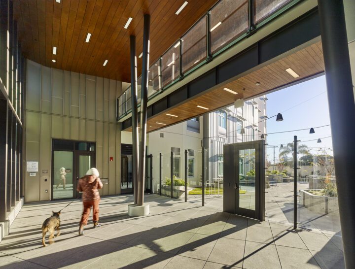 VMWP, Vitalia, Bascom, Affordable Housing, Health Wellness Design, open air — Photography: Ken Gutmaker