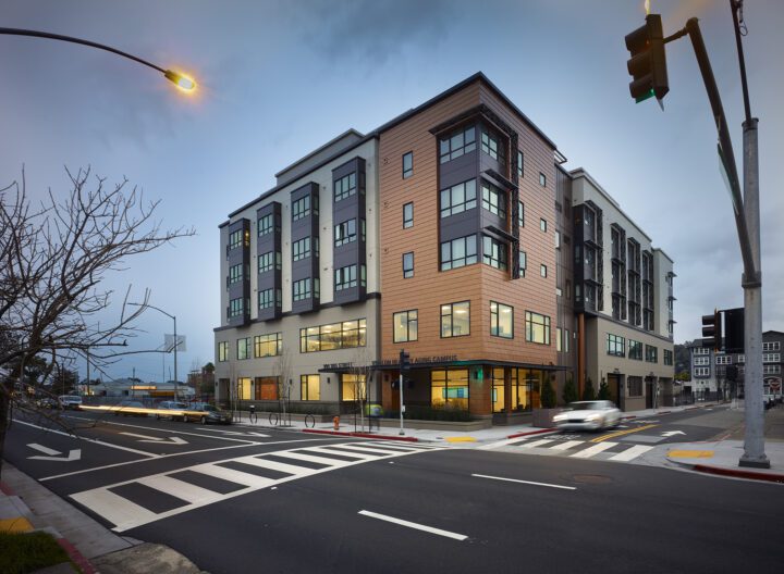 VMWP-Vivalon-affordable_housing-senior_housing-evening shot — Photography: Ken Gutmaker