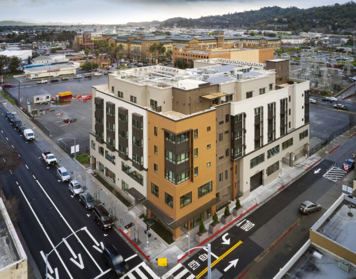 VMWP-Vivalon-affordable_housing-senior_housing-corner aerial — Photography: Ken Gutmaker